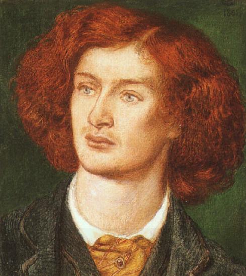 Dante Gabriel Rossetti Portrait of Algernon Swinburne China oil painting art